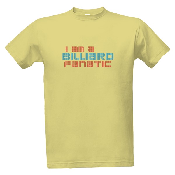 Tričko s potiskem Billiard Fanatic
